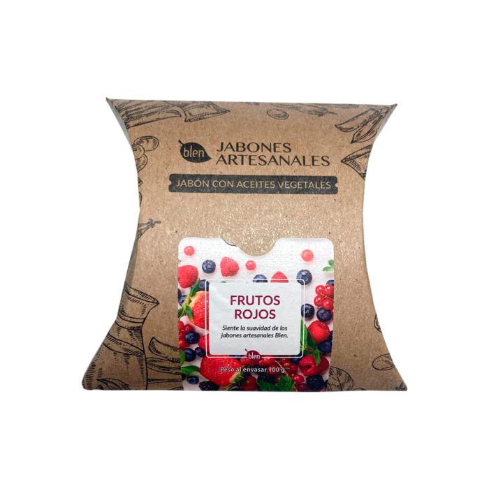 Jabón Artesanal Frutos Rojos