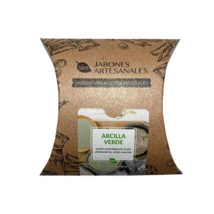 Jabón Artesanal Arcilla Verde